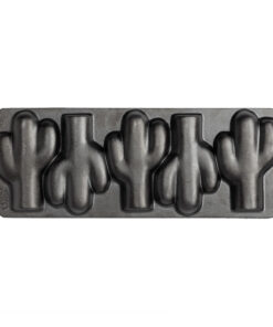 Seasoned Cast Iron Cactus Pan