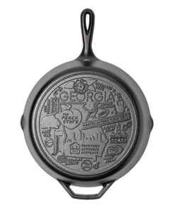 American Road Trip: 12 Inch Seasoned Cast Iron Skillet, Georgia