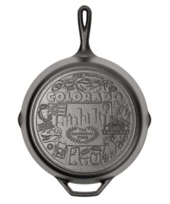 American Road Trip: 12 Inch Seasoned Cast Iron Skillet, Colorado