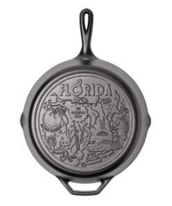 American Road Trip: 12 Inch Seasoned Cast Iron Skillet, Florida