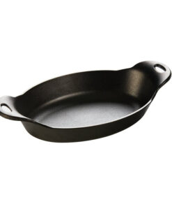 Heat-Treated 36 Ounce Oval Cast Iron Server 