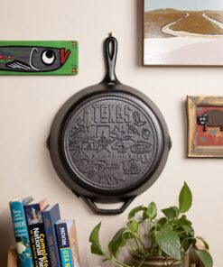 Alternative view of American Road Trip: 12 Inch Seasoned Cast Iron Skillet, Texas