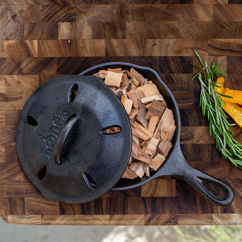 6.5 Inch Seasoned Cast Iron Smoker Skillet - Image 3