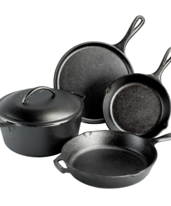 Seasoned Cast Iron 5 Piece Set