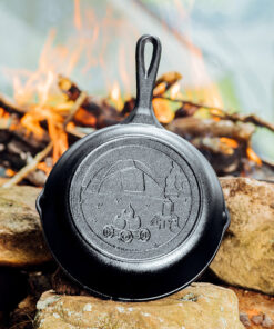 Wanderlust 8 Inch Cast Iron Tent Skillet