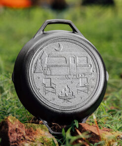 Wanderlust 10.25 Inch Cast Iron Dual Handle Camper Pan