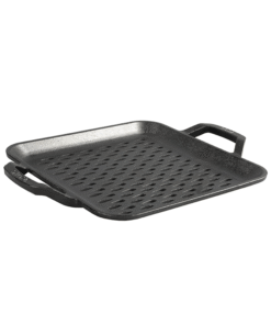 Chef Collection 11 Inch Cast Iron Square Grill Topper