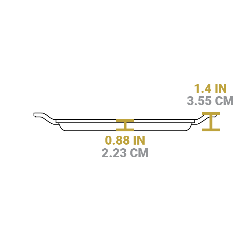 Chef Collection 11 Inch Cast Iron Square Grill Topper - Image 5