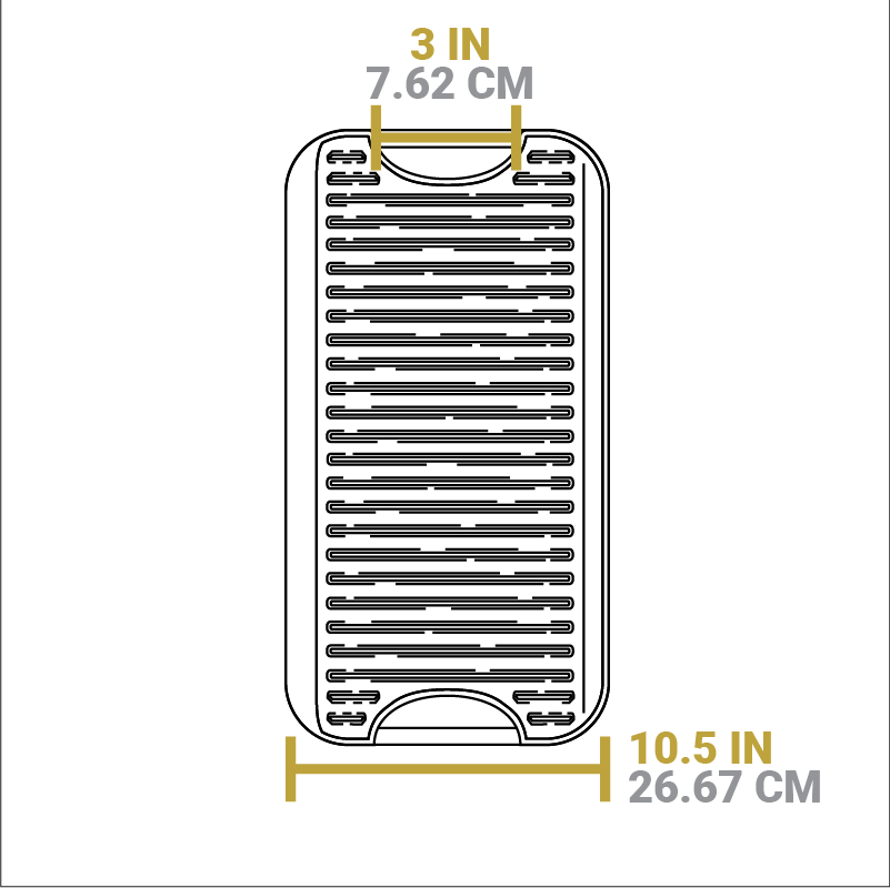 20 x 10.5 Inch Pro-Grid Reversible Grill/Griddle - Image 10