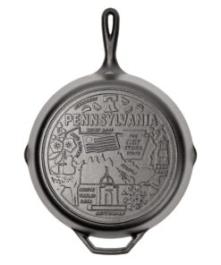 American Road Trip: 12 Inch Seasoned Cast Iron Skillet, Pennsylvania