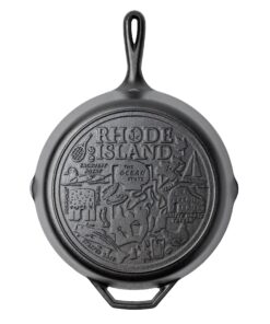 American Road Trip: 12 Inch Seasoned Cast Iron Skillet, Rhode Island