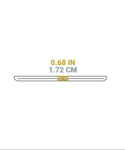 Alternative view of Grip Style Oval Wood Underliner