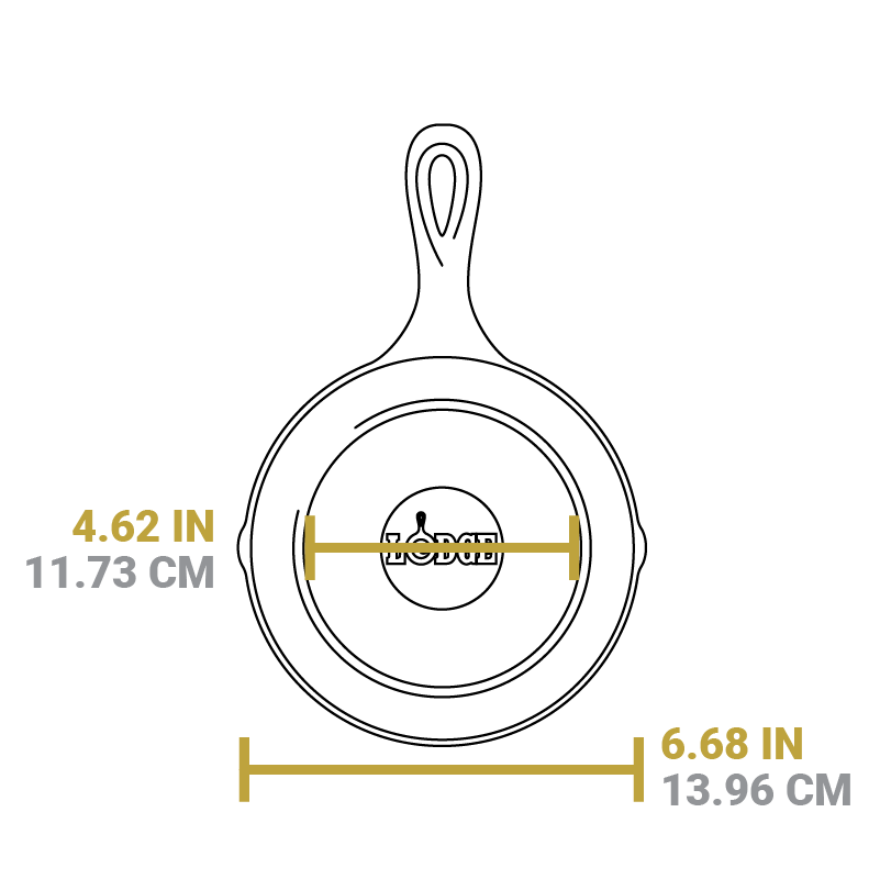 Round Cast Iron Grill Pan - Image 24