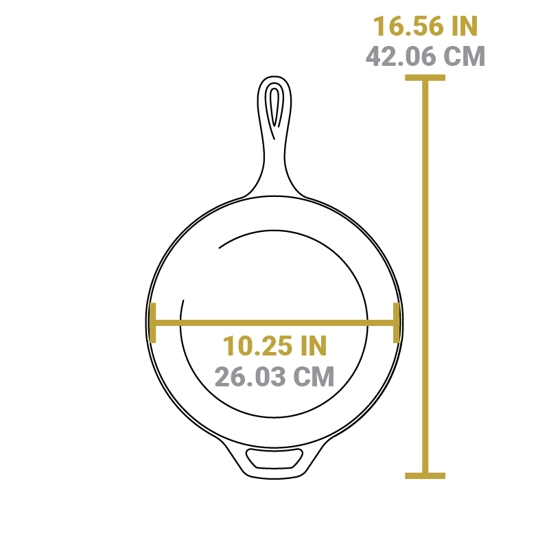 Cast Iron Deep Skillet - Image 14